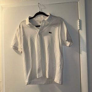 Lacoste Men's Classic White Polo Shirt